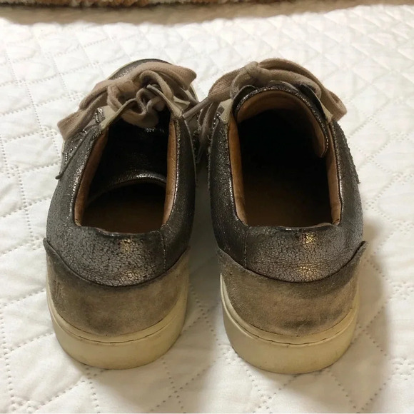 Frye Ivy Logo Patch Studded Sneakers - Picture 5 of 9